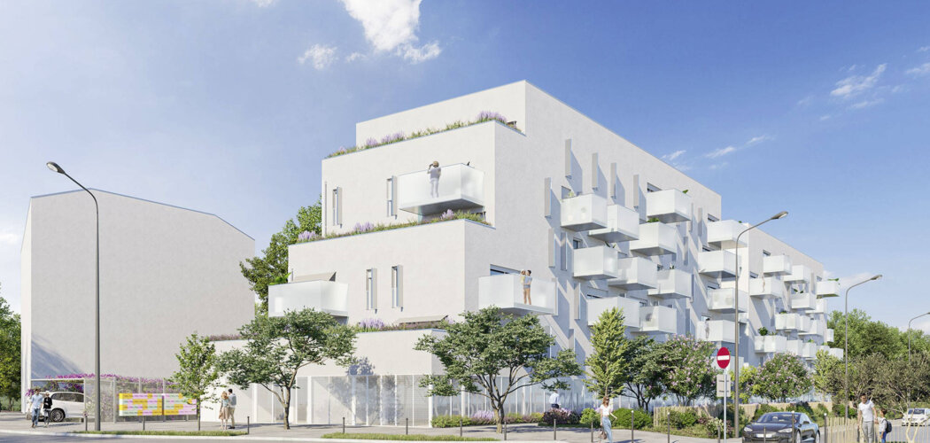 Programme immobilier neuf Villa Blanche - Lormont proche du tramway A (33310) - Référence : 15007