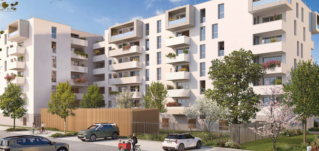 Programme immobilier neuf Hubline - Lormont rive droite à deux pas du tramway A (33310) - Référence : 15008