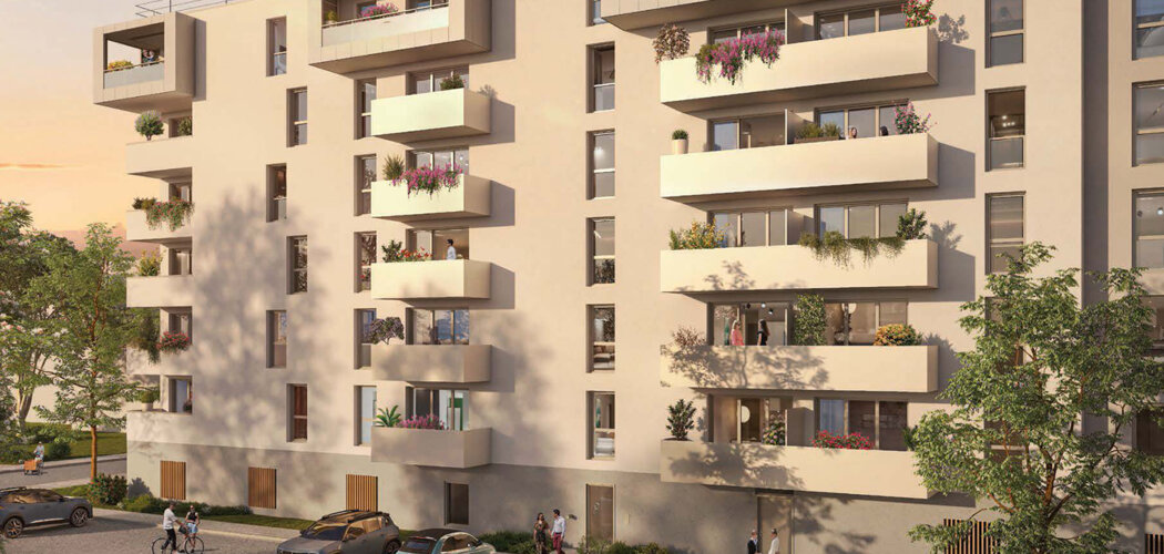 Programme immobilier neuf Hubline - Lormont rive droite à deux pas du tramway A (33310) - Référence : 15008