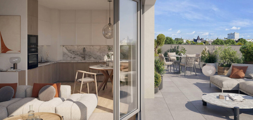 Programme immobilier neuf Belle Rive - Lormont une adresse verte aux portes de Bordeaux (33310) - Référence : 15006