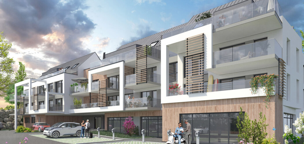 Programme immobilier neuf PERLA ROSA - Louannec proche de Perros-Guirec (22700) - Référence : 13898