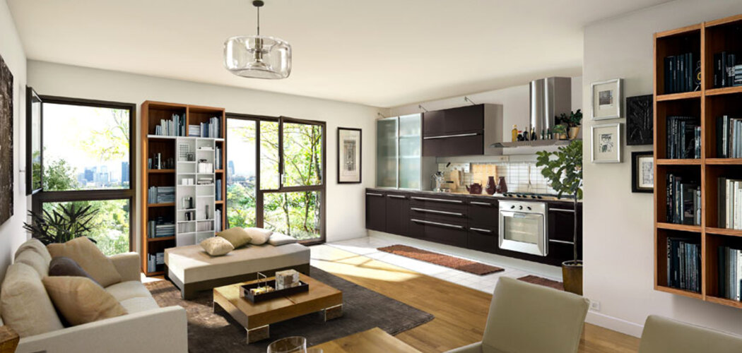 Programme immobilier neuf LE DOMAINE SISLEY - Louveciennes : Appartements T1–T4 et villas duplex avec jardins, terrasses et garages près de la mairie (78430) - Référence : 717