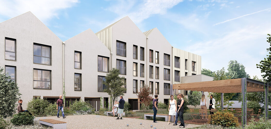 Programme immobilier neuf Reverso Louviers - Louviers : 84 appartements neufs à 300 m de la Place Ernest Thorel, espaces verts et LMNP (27400) - Référence : 14681