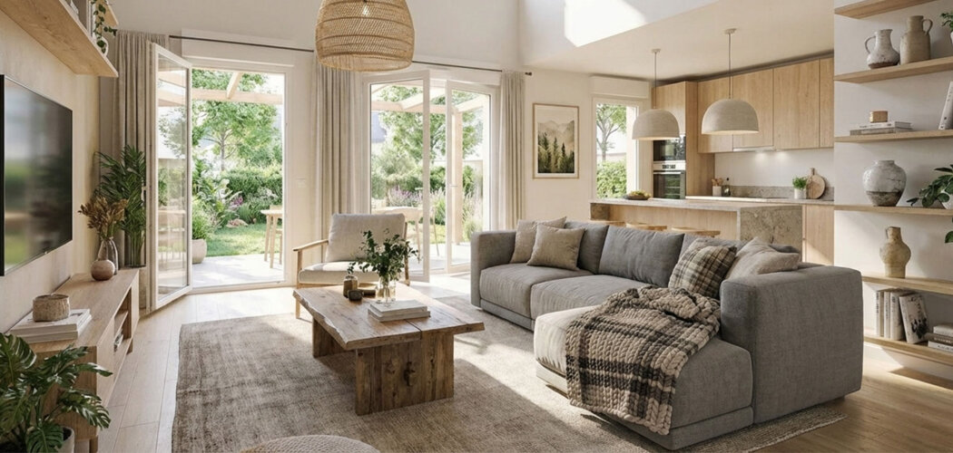 Programme immobilier neuf GREEN VALLEY PHASE 2.3 - Louviers appartements et maisons neuves proches centre-ville (27400) - Référence : 14684