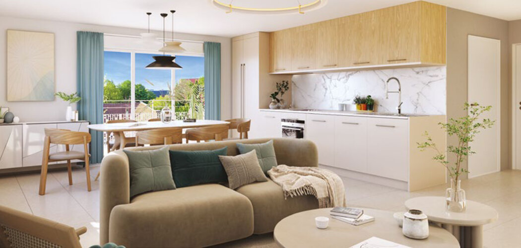 Programme immobilier neuf GREEN VALLEY PHASE 2.3 - Louviers appartements et maisons neuves proches centre-ville (27400) - Référence : 14684