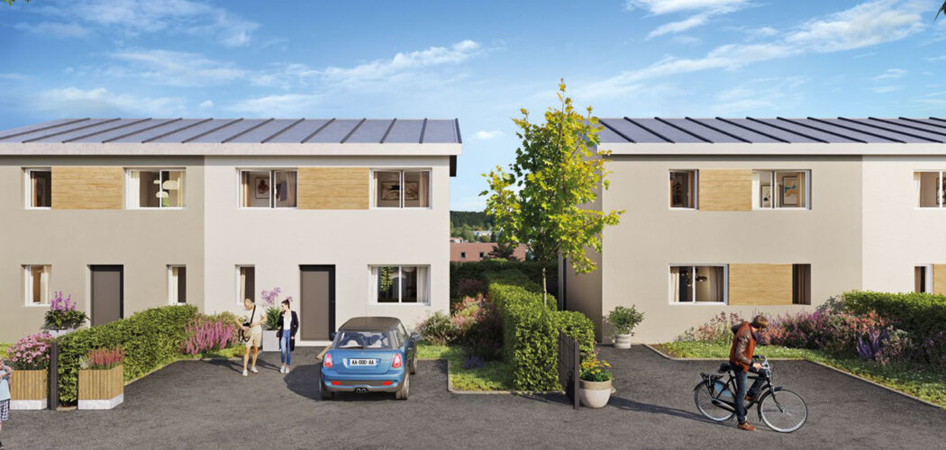 Programme immobilier neuf GREEN VALLEY PHASE 2.3 - Louviers appartements et maisons neuves proches centre-ville (27400) - Référence : 14684
