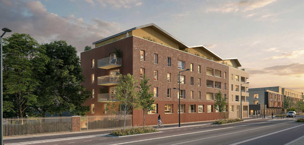 Programme immobilier neuf Les Rives Papillon - Louviers centre-ville et place Ernest Thorel à pied (27400) - Référence : 18329