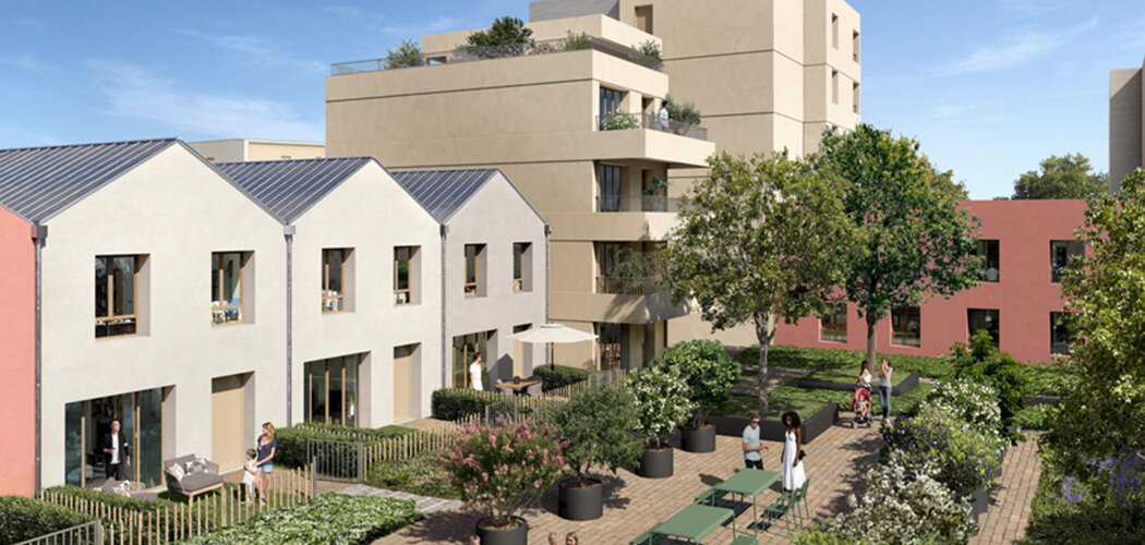 Programme immobilier neuf Jardin en Scène (95) - Louvres à proximité du RER D (95380) - Référence : 16666