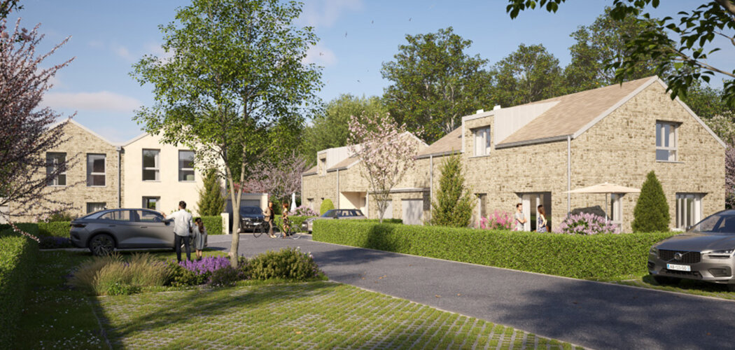 Programme immobilier neuf DOMAINE DE JEANNE - Luc-sur-Mer proche des plages et de Caen (14530) - Référence : 18265