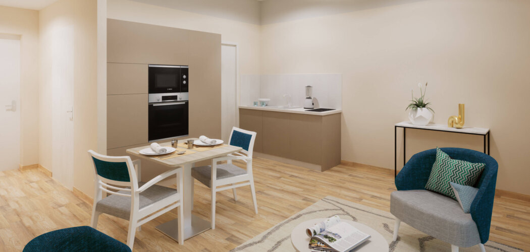 Programme immobilier neuf Emera Luc-sur-Mer - Luc-sur-Mer : résidence séniors LMNP à 10 min de la plage (14530) - Référence : 10633