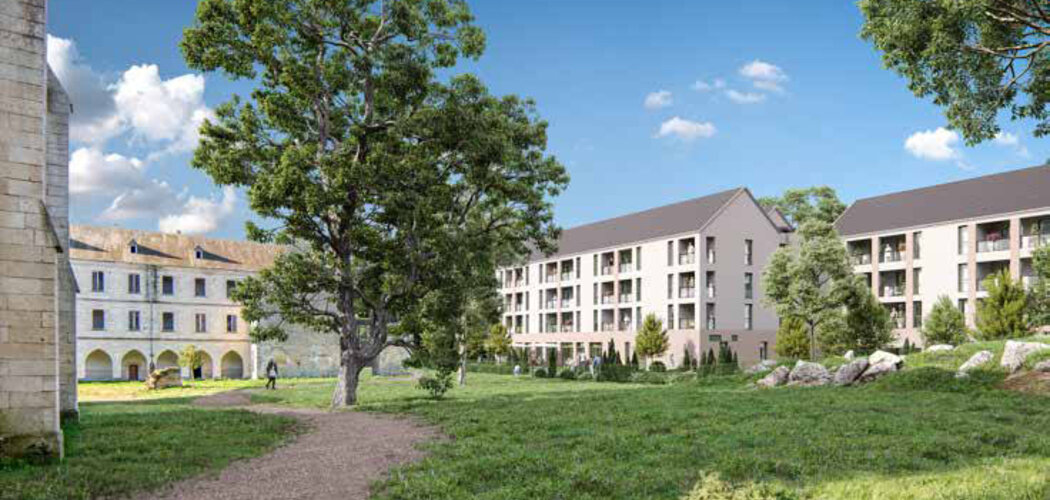 Programme immobilier neuf LES JARDINS DE RICHELIEU - Résidence Seniors - LMNP - Luçon résidence seniors LMNP proche centre-ville (85400) - Référence : 11748