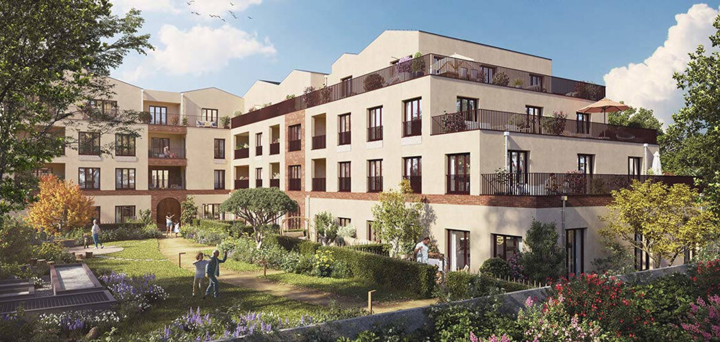 Programme immobilier neuf Passage Pléiade - Luisant : appartements neufs du 2 au 5 pièces en cœur de Place Centrale (28600) - Référence : 10113