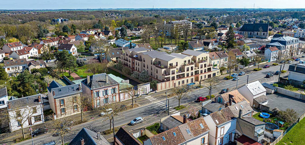 Programme immobilier neuf Passage Pléiade - Luisant : appartements neufs du 2 au 5 pièces en cœur de Place Centrale (28600) - Référence : 10113