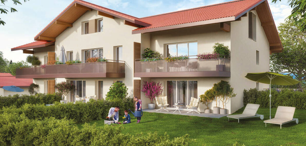 Programme immobilier neuf L'Orée - Lully  au cœur du Grand Genève (74890) - Référence : 16196