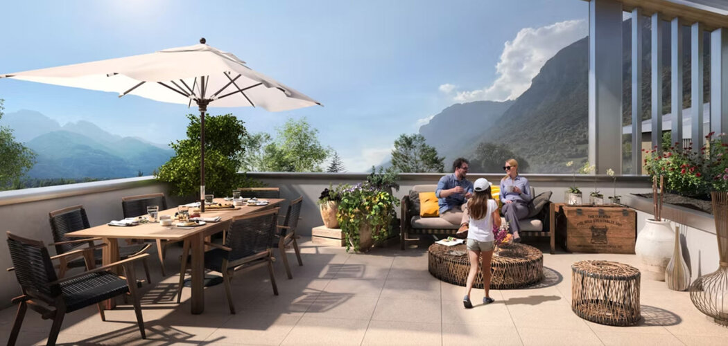 Programme immobilier neuf LES BELLES CIMES - Lumbin adresse verdoyante proche Crolles et Grenoble (38660) - Référence : 17514