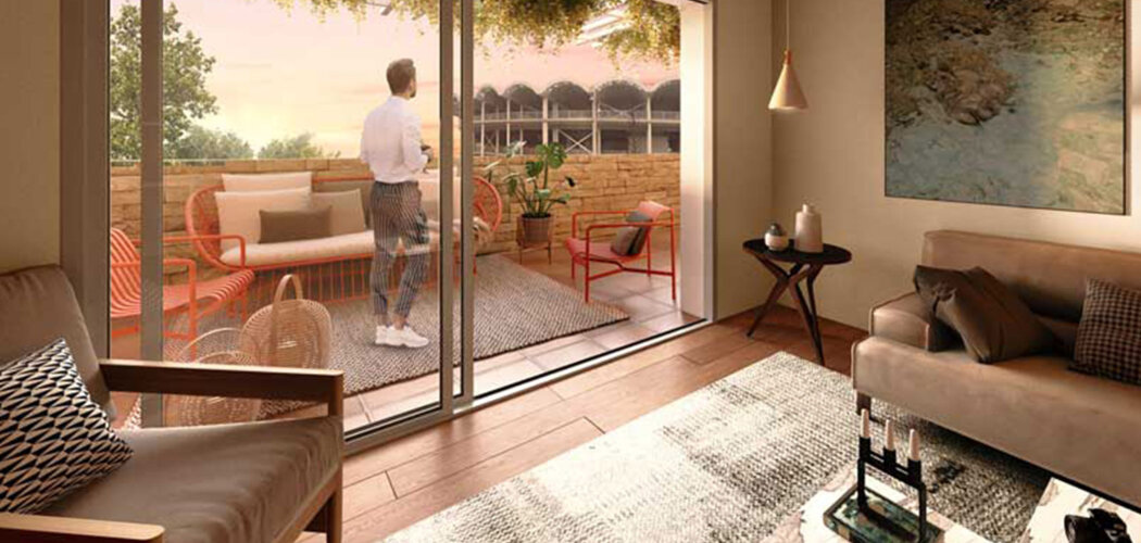 Programme immobilier neuf LES TERRASSES DES ARENES - Lunel centre-ville à proximité de la gare (34400) - Référence : 12811
