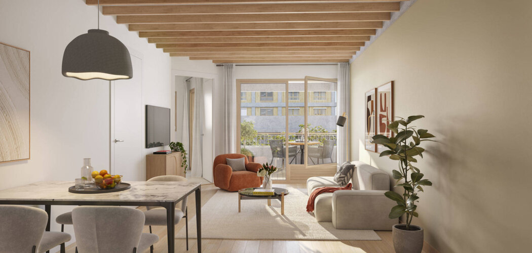 Programme immobilier neuf Zéphyr - Lyon 02 secteur Confluence proche du tramway T1/ T2 (69002) - Référence : 16538