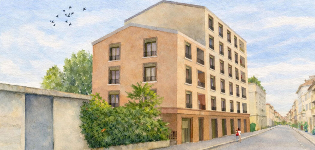 Programme immobilier neuf Nuances - Lyon 03 Montchat au cœur d’un quartier recherché (69003) - Référence : 16966