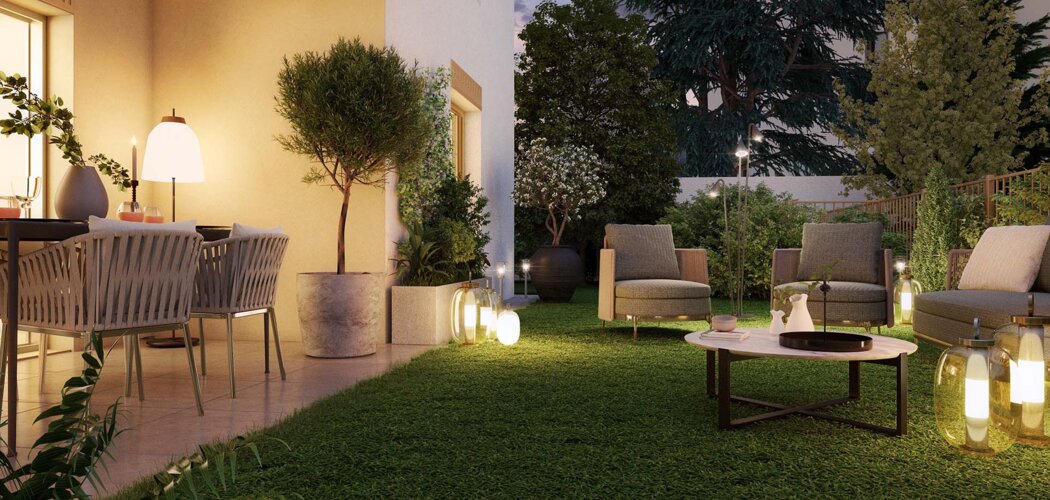 Programme immobilier neuf Tilia - Lyon 04 : 23 appartements et 1 maison T2–T5 à 400 m du métro C Hénon (69004) - Référence : 16940
