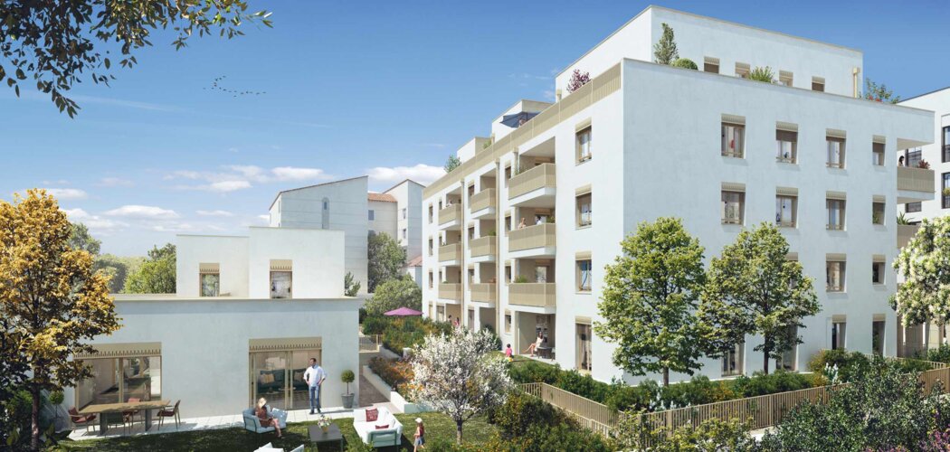 Programme immobilier neuf Tilia - Lyon 04 : 23 appartements et 1 maison T2–T5 à 400 m du métro C Hénon (69004) - Référence : 16940