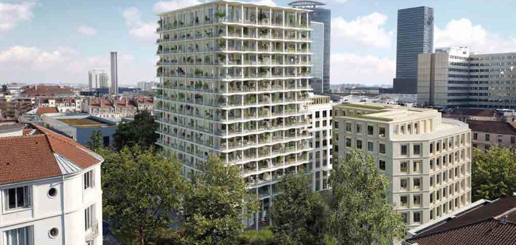 Programme immobilier neuf 6ÈME ART LAFAYETTE - Lyon 06 : appartements neufs du 2 au 5 pièces proche des Halles Paul Bocuse (69006) - Référence : 16886