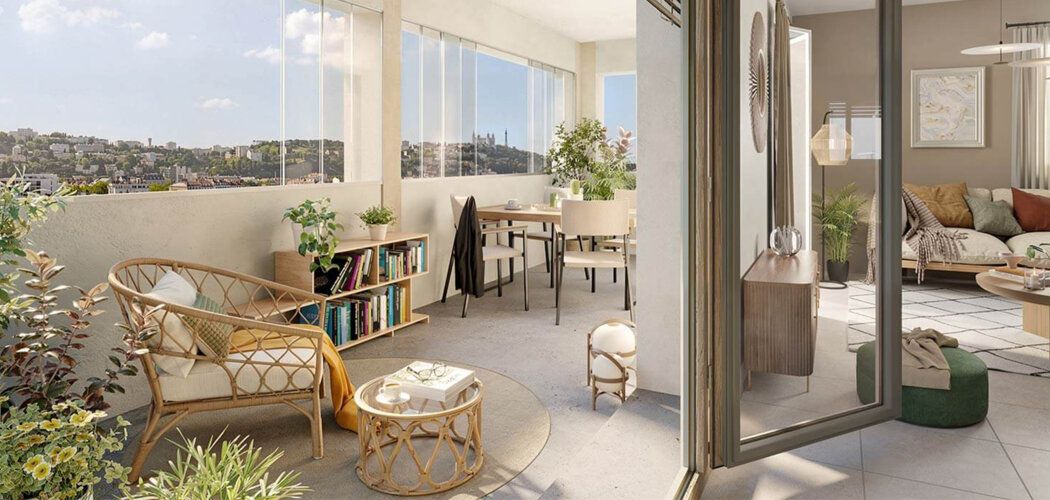 Programme immobilier neuf Lumière du parc - Lyon 07 à 5 min de la place Jean Macé (69007) - Référence : 17771