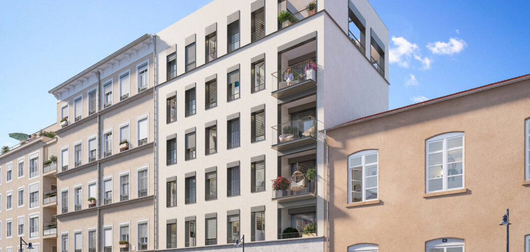 Programme immobilier neuf Wood Line - Lyon 07 à deux pas des quais du Rhône et des TCL (69007) - Référence : 16044