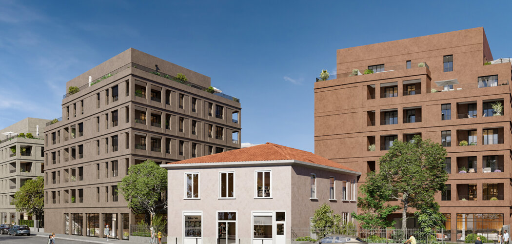 Programme immobilier neuf Le SOHO - Lyon 07 : appartements neufs du studio au T5 à 300 m du métro B Place Jean Jaurès (69007) - Référence : 15940