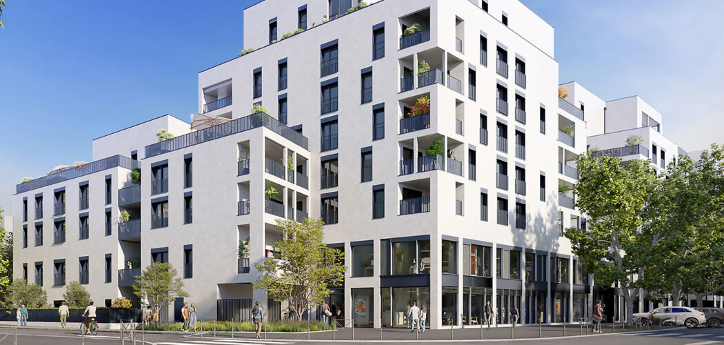 Programme immobilier neuf LUMINANCE - Lyon 08 à 8 min à pied du tramway T6 (69008) - Référence : 17233