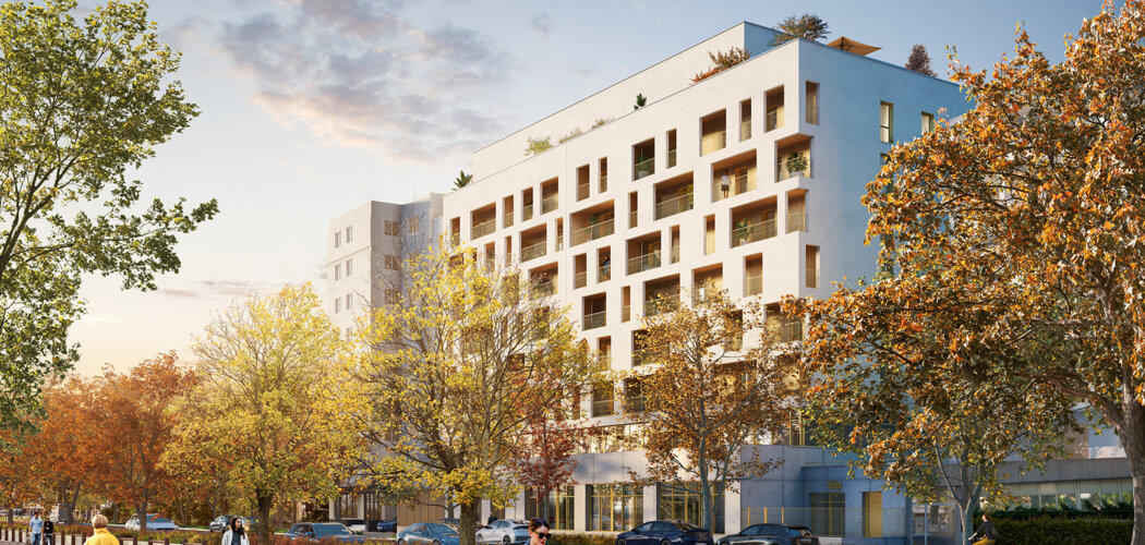 Programme immobilier neuf Cinetik - Lyon 08 : appartements neufs du studio au T5 à 10 min du tram T2 Villon (69008) - Référence : 15938