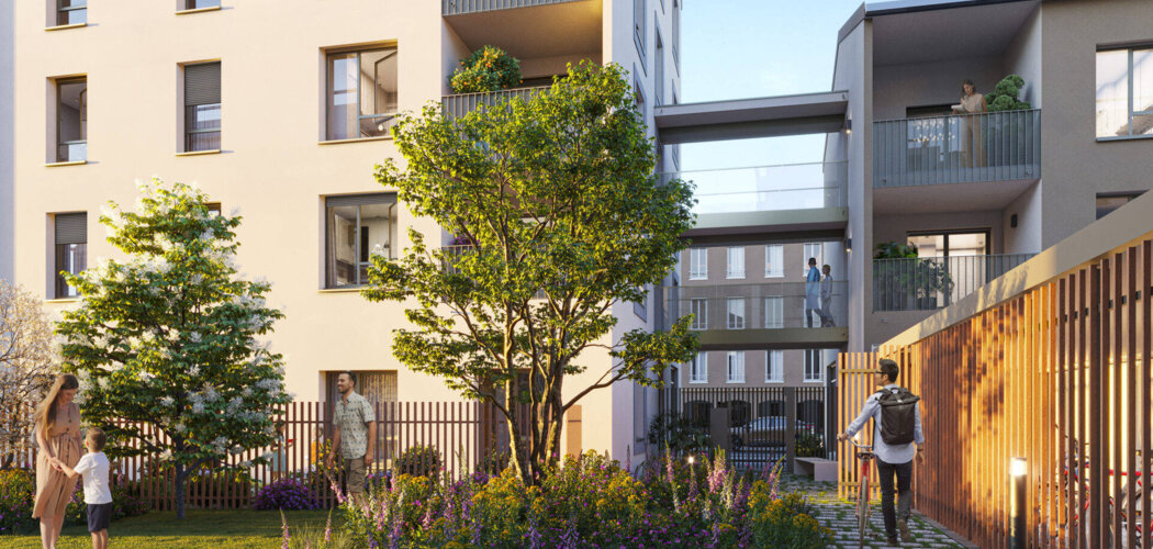 Programme immobilier neuf RECTO VERSO - Lyon 09 : Appartements studio–T5 avec terrasses, parking sécurisé et proximité pôle Vaise-Industrie (69009) - Référence : 14808