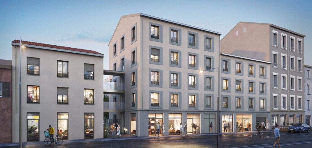 Programme immobilier neuf RECTO VERSO - Lyon 09 : Appartements studio–T5 avec terrasses, parking sécurisé et proximité pôle Vaise-Industrie (69009) - Référence : 14808