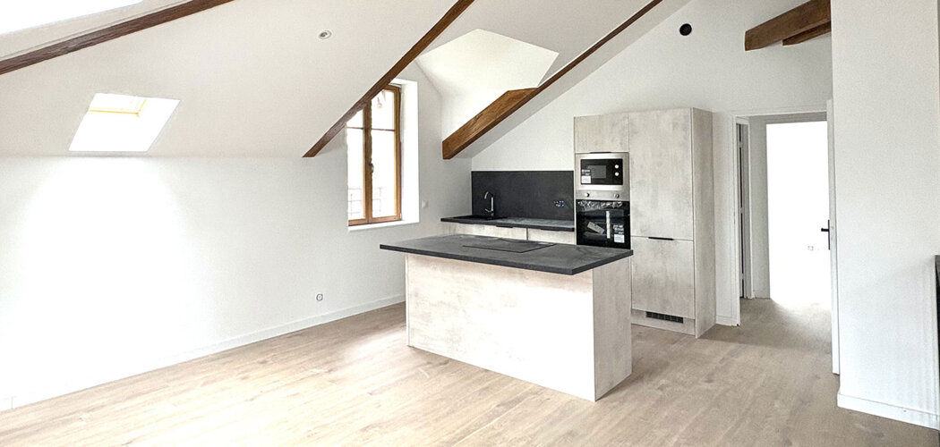 Programme immobilier neuf CLOS EUGENIE - Lyon 3 proche Grange Blanche maisons de ville rénovées avec extérieur (69003) - Référence : 17169