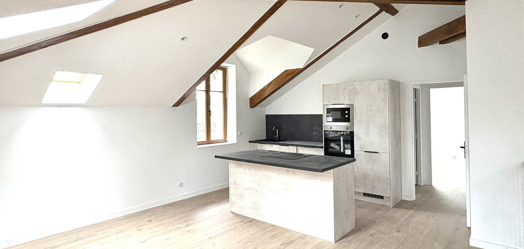 Programme immobilier neuf CLOS EUGENIE - Lyon 3 proche Grange Blanche maisons de ville rénovées avec extérieur (69003) - Référence : 17169