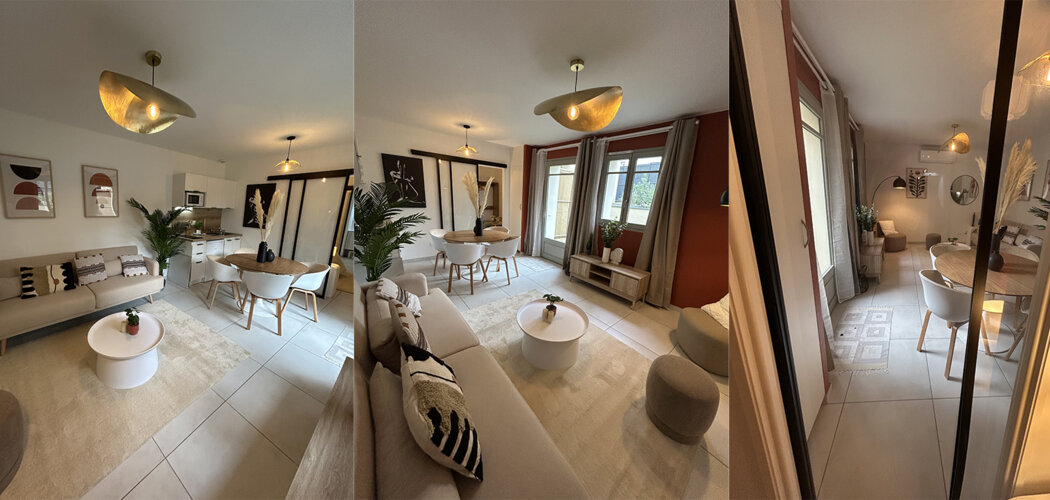 Programme immobilier neuf LE PATIO VERT - Lyon 3 : studios et 2 pièces neufs en quartier Monchat proche des tramways T2 et T6 (69003) - Référence : 7667