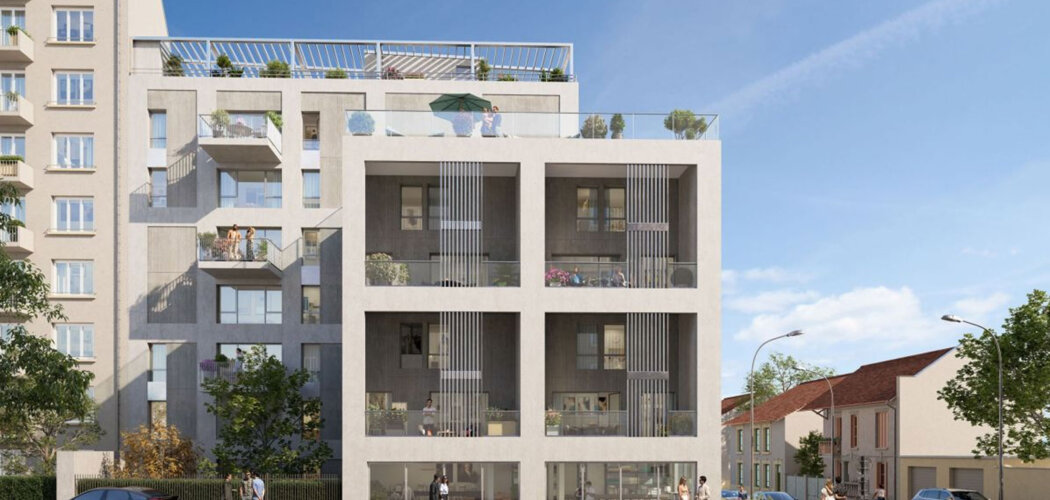 Programme immobilier neuf VILLA CRISTAL - Lyon 4e – Croix-Rousse à deux pas du parc de la Cerisaie (69004) - Référence : 16451