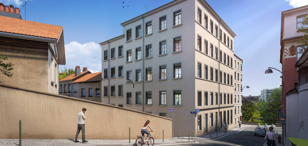 Programme immobilier neuf L'ÉBENISTERIE (69) - Lyon 4e réhabilitation proche du Parc de la Tête d’Or (69004) - Référence : 9464