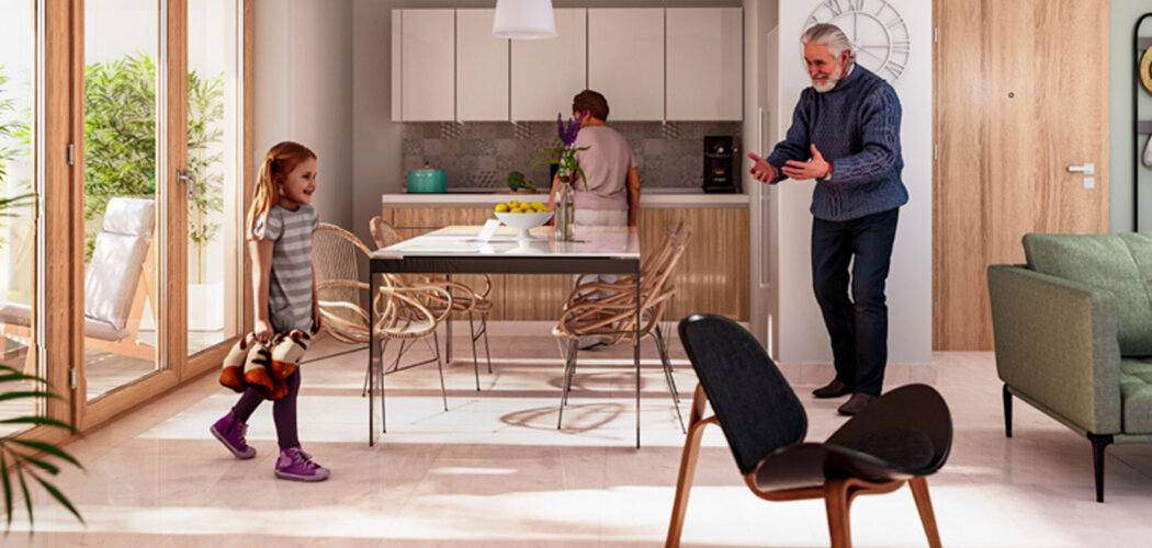 Programme immobilier neuf AUGUSTE - Lyon 7 ZAC des Girondins proche métro B appartements neufs (69007) - Référence : 17210