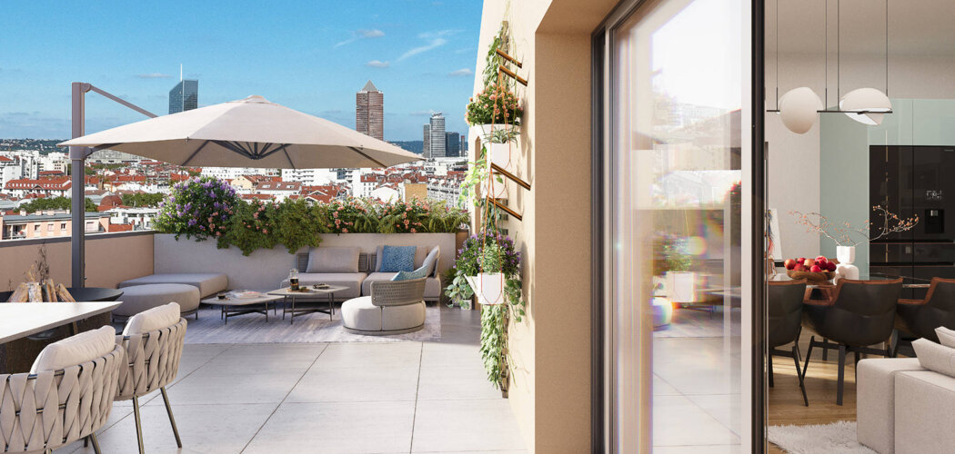Programme immobilier neuf PROVIDENCE - Lyon 7e à deux pas du métro B et Jean Macé (69007) - Référence : 11865