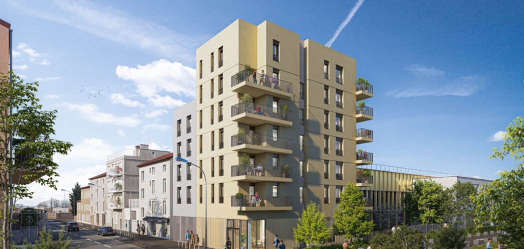 Programme immobilier neuf NEST - Lyon 7e à proximité de la gare Jean Macé (69007) - Référence : 16685