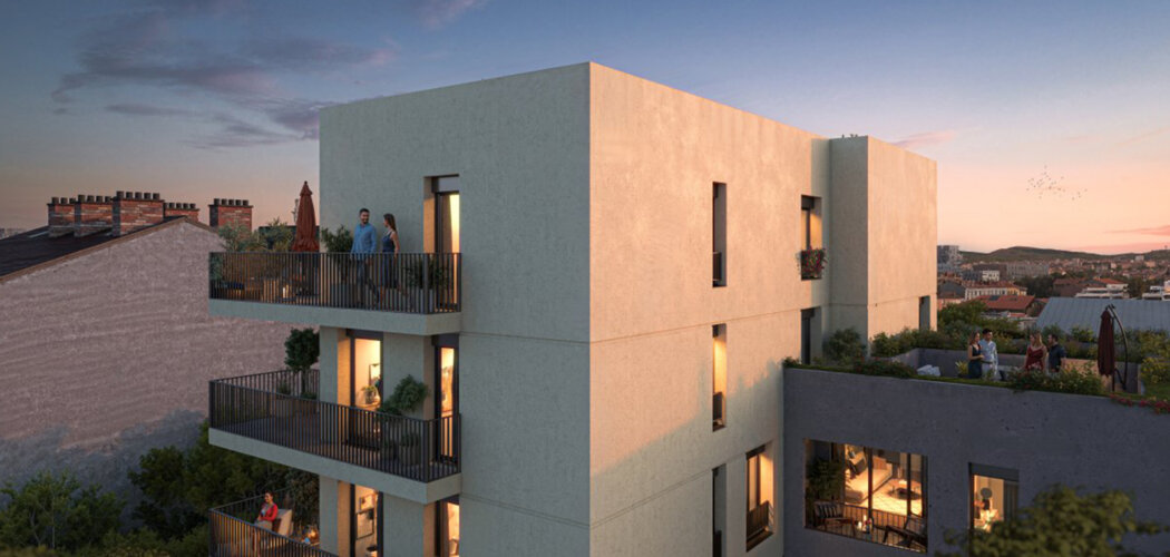 Programme immobilier neuf NEST - Lyon 7e à proximité de la gare Jean Macé (69007) - Référence : 16685