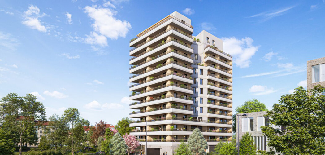 Programme immobilier neuf NEO7 - Lyon 7e proche du métro B et du tramway T6 (69007) - Référence : 16684