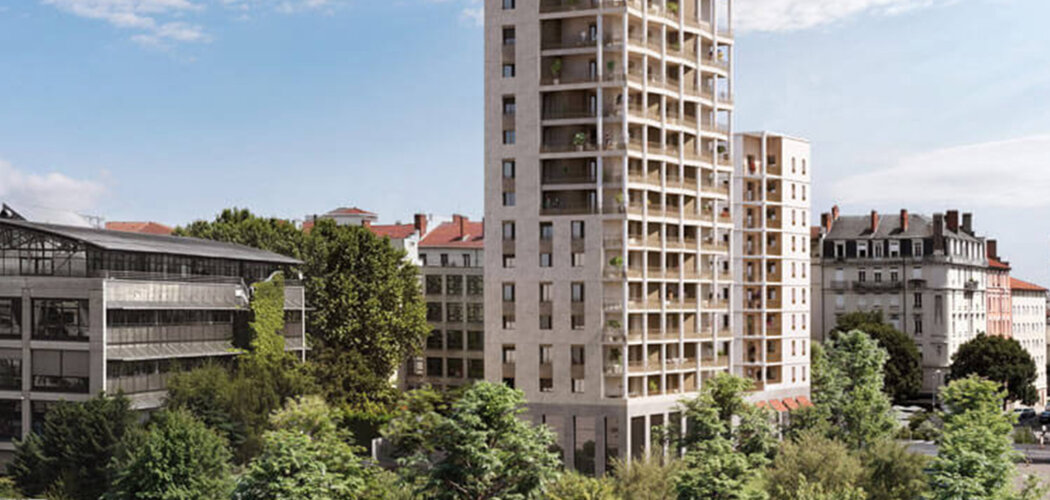 Programme immobilier neuf Côté Parc - Lyon 7ème proche de deux arrêts métros B (69007) - Référence : 16751