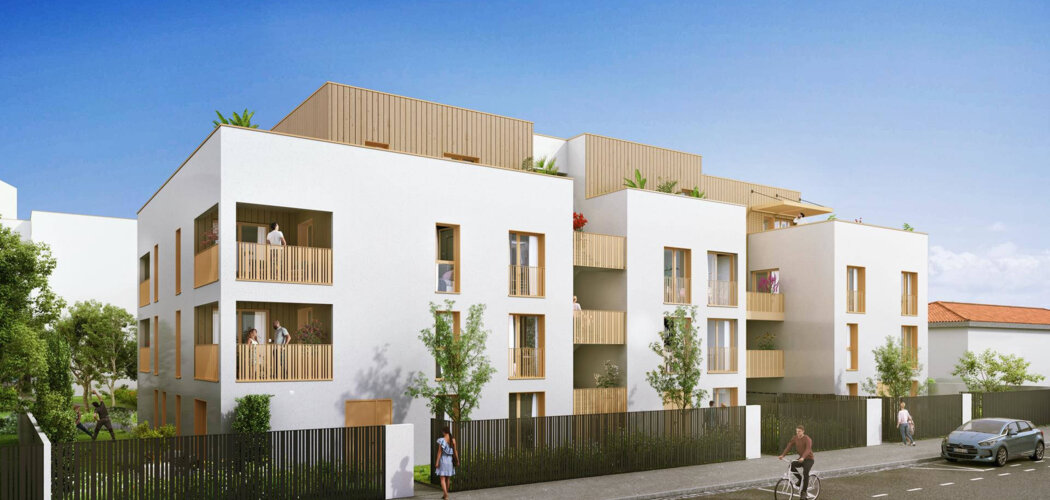 Programme immobilier neuf ICONIK - Lyon 8 : appartements neufs du studio au 5 pièces proche mairie et transports (69008) - Référence : 8266