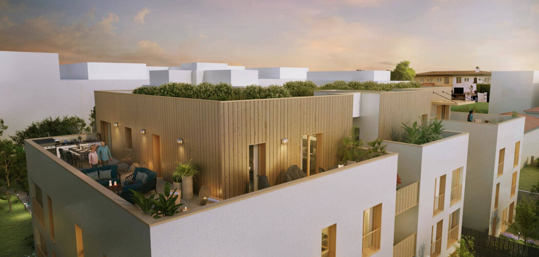 Programme immobilier neuf ICONIK - Lyon 8 : appartements neufs du studio au 5 pièces proche mairie et transports (69008) - Référence : 8266