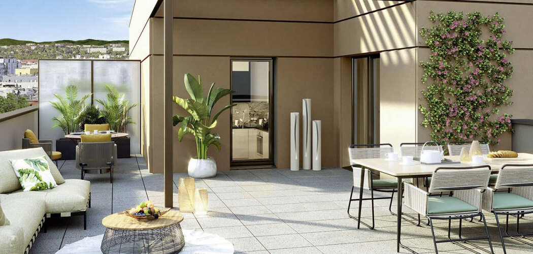 Programme immobilier neuf Lumière et Jardins - Lyon 8e à vélo du parc de Parilly (69008) - Référence : 11355