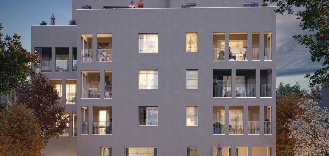 Programme immobilier neuf KARA - Lyon : Appartements T2–T5 avec terrasses, parking sécurisé et proximité métro D (69003) - Référence : 16923