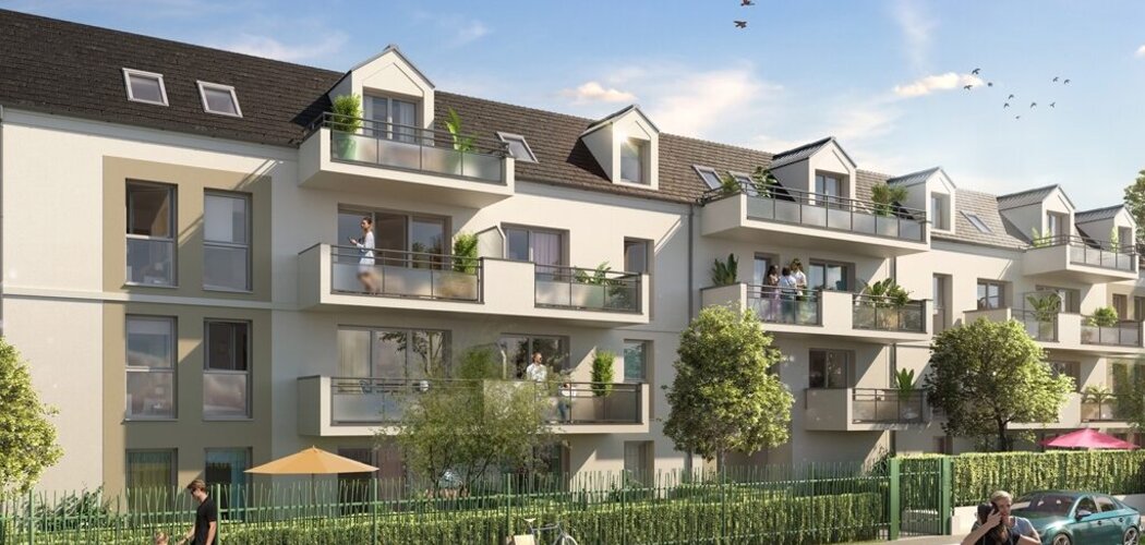 Programme immobilier neuf LE FAUBOURG MAINTENON -  Maintenon : appartements neufs du 2 au 4 pièces proche de la forêt (28130) - Référence : 14690