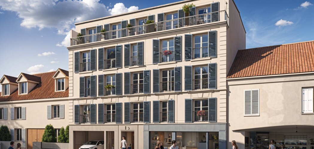 Programme immobilier neuf Résidence Jehan Alain (78) - Maisons-Laffitte centre à moins de 5 min du RER A (78600) - Référence : 11900