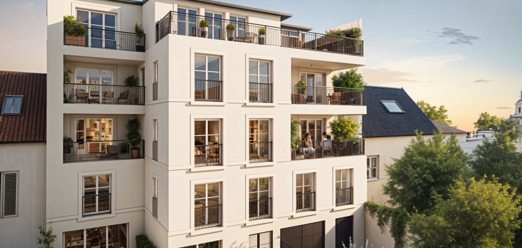 Programme immobilier neuf Résidence Jehan Alain (78) - Maisons-Laffitte centre à moins de 5 min du RER A (78600) - Référence : 11900